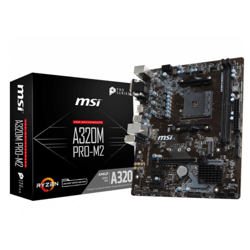 MOTHERBOARD MSI A320M PRO-M2 V2 (AM4)