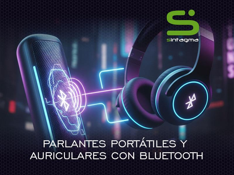 Parlantes Portátiles y Auriculares con Bluetooth
