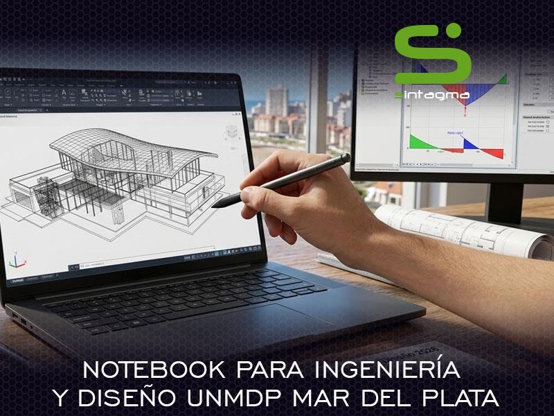 Notebook para ingeniería y diseño en Mar del Plata