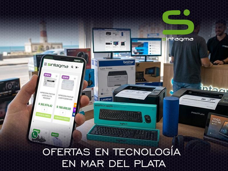 Ofertas en Tecnología en Mar del Plata. Equipate en Sintagma Tecnología