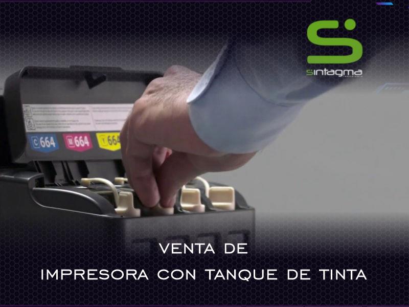 Venta de impresora con tanque de tinta