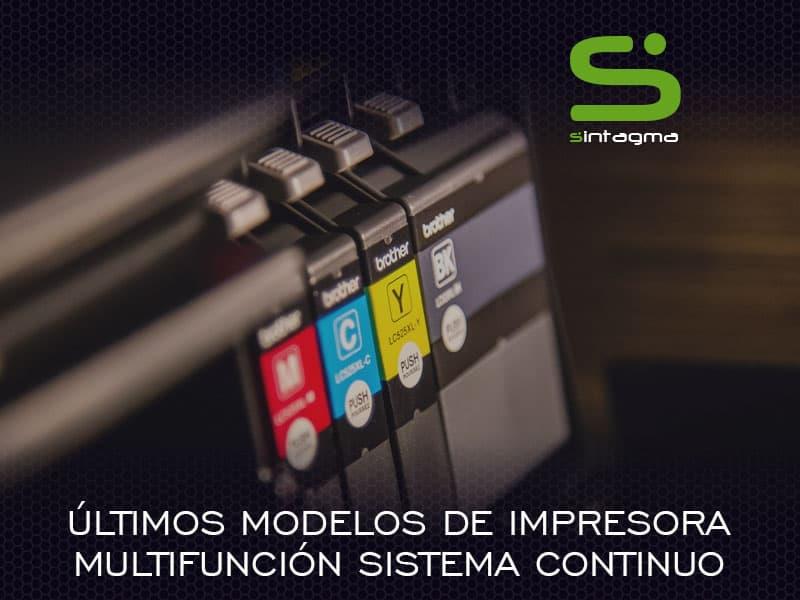 Últimos modelos de Impresora multifunción sistema continuo