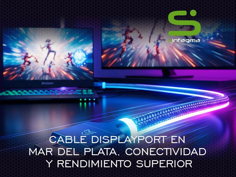 Cable DisplayPort en Mar del Plata. Conectividad y Rendimiento Superior