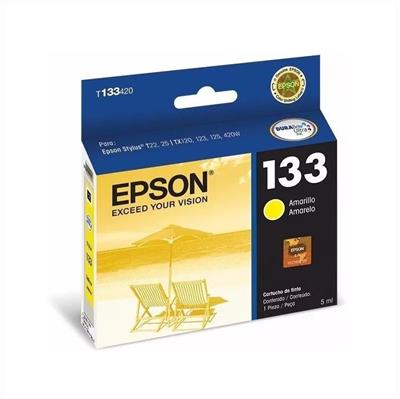 CARTUCHO EPSON 133 AMARILLO