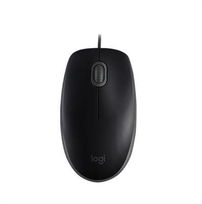 MOUSE LOGITECH M110 USB SILENT BLACK