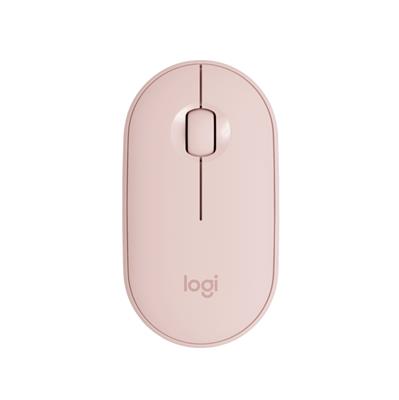 MOUSE LOGITECH M350 WIRELESS & BLUETOOTH ROSE