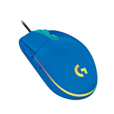 MOUSE LOGITECH G203 GAMING LIGHTSYNC BLUE