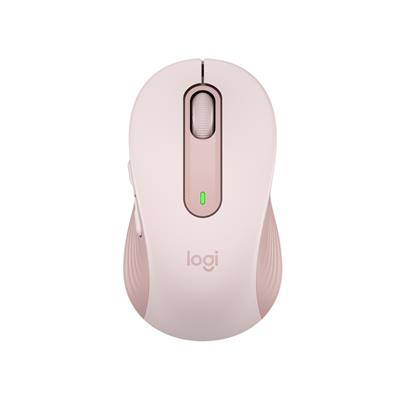 MOUSE LOGITECH M650L SIGNATURE BLUETOOTH & WIR ROSA PARA MANOS MEDIANAS