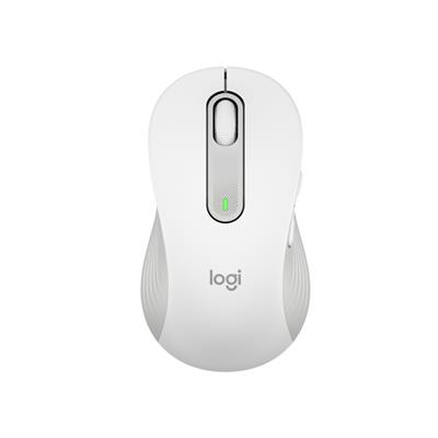 MOUSE LOGITECH M650 SIGNATURE BLUETOOTH & WIR WHITE PARA MANOS MEDIANAS