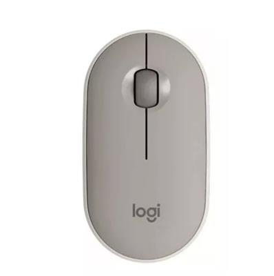 MOUSE LOGITECH M350 WIRELESS & BLUETOOTH ALMOND MILK