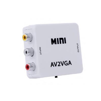 CONVERSOR RCA S-VIDEO a VGA TV - PROYECTOR