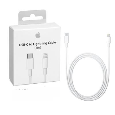 CABLE CARGADOR IPHONE APPLE LIGHTNING A USB-C 1 MT