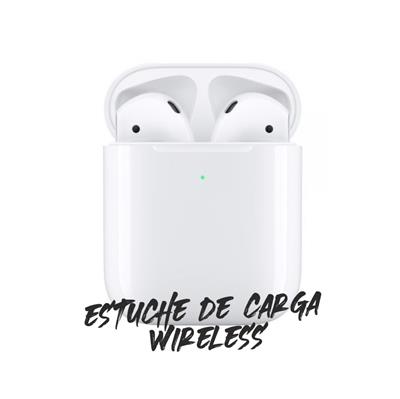 AIRPODS APPLE GEN. 2 CON ESTUCHE DE CARGA WIRELESS