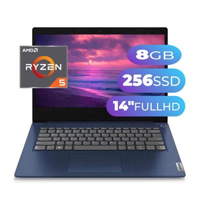 NOTEBOOK LENOVO IP 3 AMD RYZEN 5 - 8GB - SSD 256GB