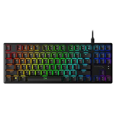 TECLADO HYPERX ALLOY ORIGINS CORE TENKENLEYSS HX MECANICO RGB SWITCH RED ENGLISH