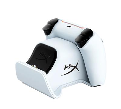 BASE CARGADORA HYPERX CHARGER PLAY DUO PS5 WHITE 