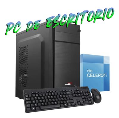 PC DE ESCRITORIO INTEL CELERON G6900 - 4GB - SSD 120GB - WIFI - FREEDOS