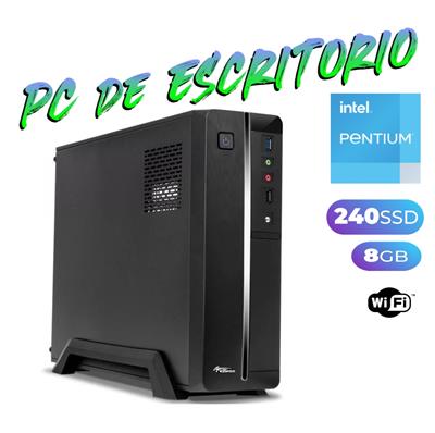 PC DE ESCRITORIO SLIM - INTEL CELERON G6900 - 4GB 