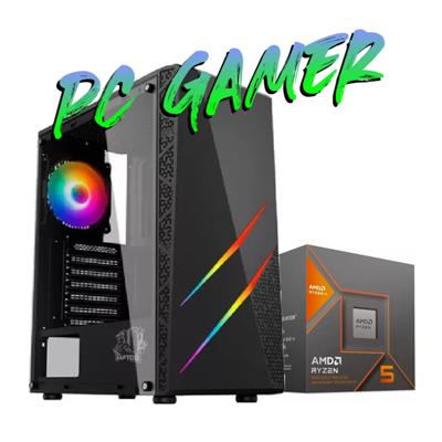 PC GAMER AMD RYZEN 5 8600G - MEM DDR5 16GB - SSD 1TB M.2 - WIFI - FREEDOS