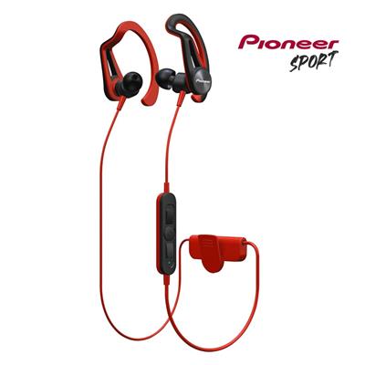 AURICULAR PIONEER SPORT HOOK E7 IN EAR BLUETOOTH BLACK /RED