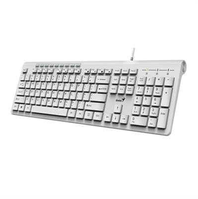 TECLADO GENIUS SLIMSTAR 230 USB BLANCO