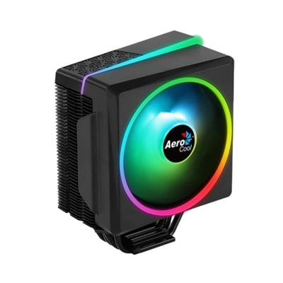 COOLER PARA MICROPROCESADOR  AEROCOOL CYLON 4F RGB 4PINES 115X/775/2066/2011 Y FM1/FM2/AM2/AM2+/AM3/