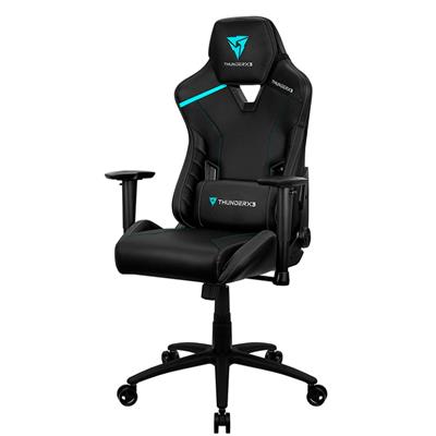 SILLA GAMER THUNDERX3 TC3 JET BLACK (BY AEROCOOL)