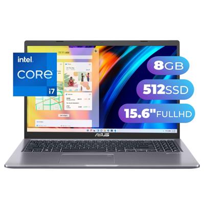 NOTEBOOK ASUS X515EA - INTEL  I7-1165 G7 - 8GB - SSD512GB - 15,5