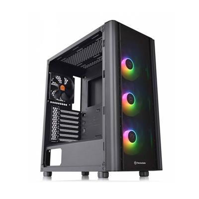 GABINETE THERMALTAKE V250 TG RGB 3*FUN RGB + 1*FAN