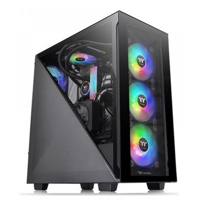 GABINETE THERMAKTAKE DIVIDER 300TG RGB  CON FANS