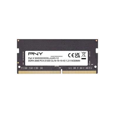 MEMORIA SODIMM DDR4 4GB 2666 MHz PNY