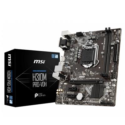 MOTHERBOARD MSI H310M PRO-VDH (1151)