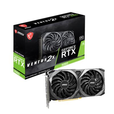 PLACA DE VIDEO MSI GEPORCE RTX 3060 VENTUS X2 DDR6 12GB