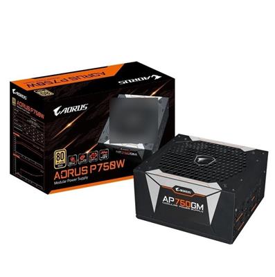 FUENTE GIGABYTE AORUS 750W 80 PLUS GOLD - MODULAR