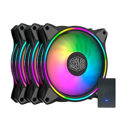 COOLER GAMER COOLER MASTER FAN MF120 HALO 3 EN 1 RGB AURA 120mm