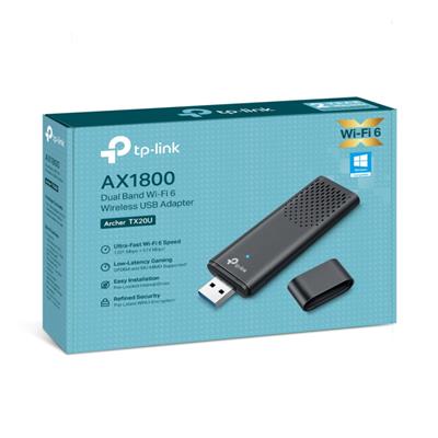 ADAPTADOR USB WIFI TP-LINK ARCHER TX20U AX1800 DUA
