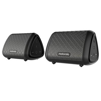 PARLANTES MOTOROLA WIRELESS SONIC TWIN SUB 340 BASS BLUETOOTH BLACK