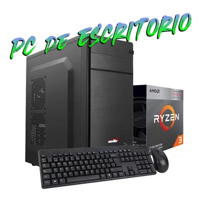 PC DE ESCRITORIO AMD RYZEN 3 3200 - MEM 8GB - SSD240GB - WIFI - FREEDOS