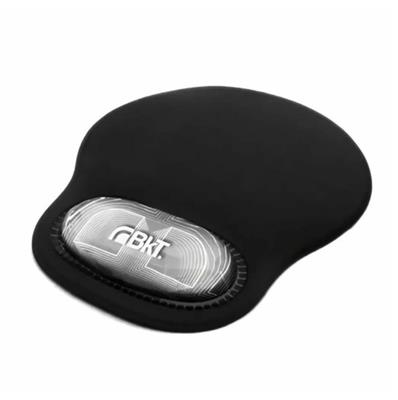 PAD MOUSE CON GEL BKT COLOR NEGRO