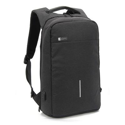 MOCHILA ZOM ZB-A570GR GRIS SEMIRIGIDA USB-10KG-14L