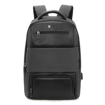 MOCHILA ZOM ZB-709BK NEGRA SEMIRIGIDA USB/10KG/24LTS/17,3