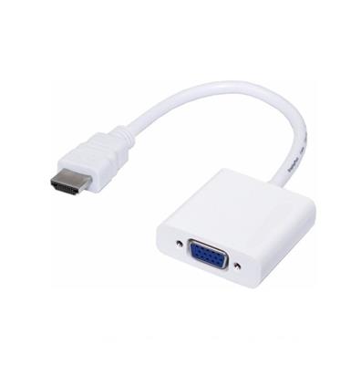 ADAPTADOR HDMI A VGA + JACK 3.5 - NO ES BIDIRECCIONAL 