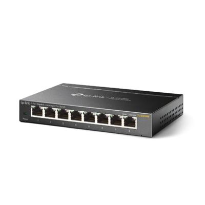 SWITCH TL-SG108E 8P SMART SWITCH GIGABIT  10/100/1000 TP LINK