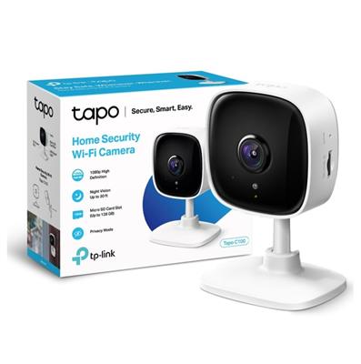 CAMARA IP TP-LINK TAPO C100 1080P - WIFI - VISION NOCTURNA - SD