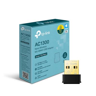 ADAPTADOR WIFI TP LINK T3U AC1300 NANO AC1300 DUAL