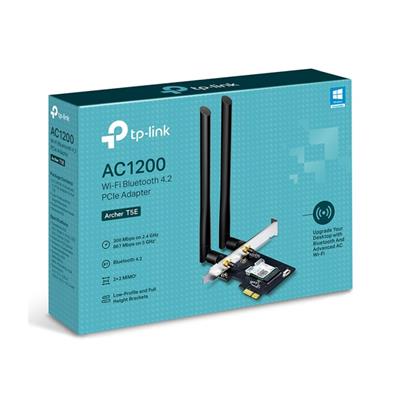 PLACA DE RED  WIFI-BLUETOOTH 4.2 PCI-E TP LINK AC1200 ARCHER T5E 2 ANTENAS DUAL BAND