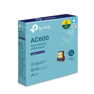 ADAPTADOR USB WIFI TP-LINK ARCHER T2U NANO  AC600 DUAL BAND