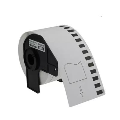 ROLLO ETIQUETA TERMICO DK2205 CON EJE - 62MMx30,48mts PRINTGATE