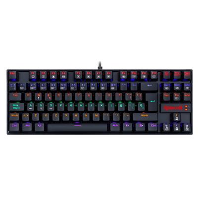 TECLADO REDRAGON KUMARA 2 MECANICO K552 ILUMINACION RAINBOW