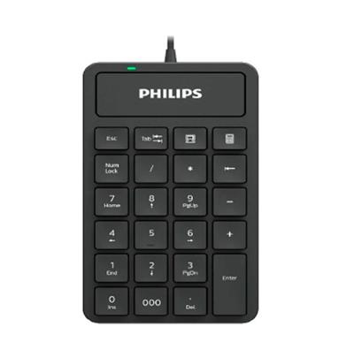 TECLADO PHILIPS NUMERICO KEYPAD K106 USB BLACK 